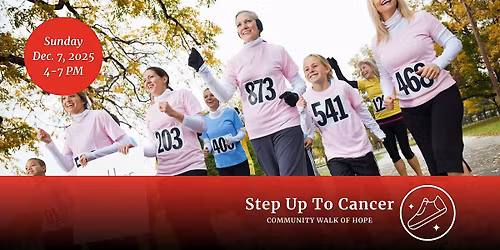 Step Up to Cancer 2025 Fundraising Walk