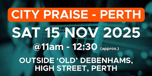 City Praise - Saturday November 15