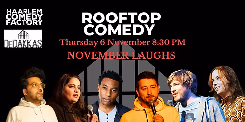 Haarlem Rooftop Comedy | November Laughs