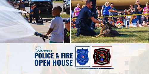 Warren Police & Fire Open House