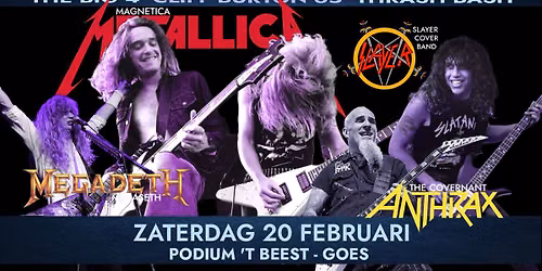 The Big 4 'CLIFF BURTON 65' Thrash Bash