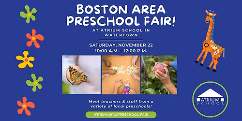 Boston Area Preschool Fair