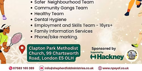 Chatsworth Youthclub Christmas Holiday Event