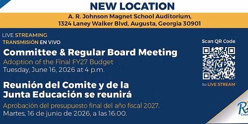 Committee & Regular Board Meeting