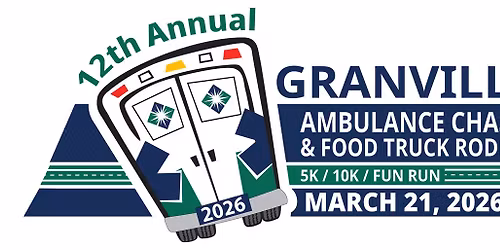12th Annual Granville Ambulance Chase & Food Truck Rodeo