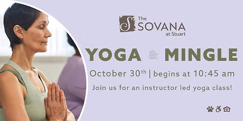 Yoga & Mingle at The Sovana