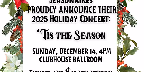 Tis the Season: Seasonaires Concert