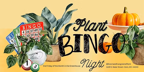 Plant Bingo Night: Thanksgiving Edition