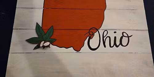 Sunday morning OSU paint and sip 