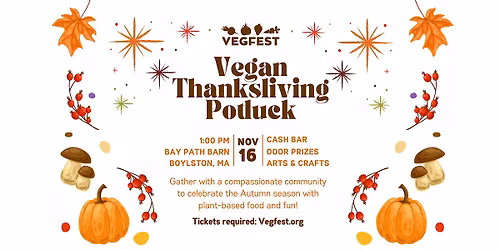 Vegfest Vegan Thanksliving Potluck 2025