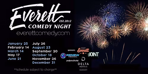 Amazing Headliner in Everett! Premier Stand-Up Comedy!