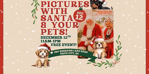 Pictures With Santa & Your Pet!