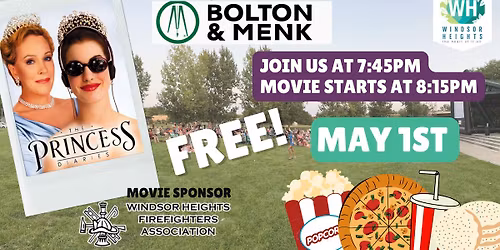 Movies in the Park: The Princess Diaries