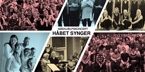 N\u00f8dhj\u00e6lpskoncert: H\u00c5BET SYNGER