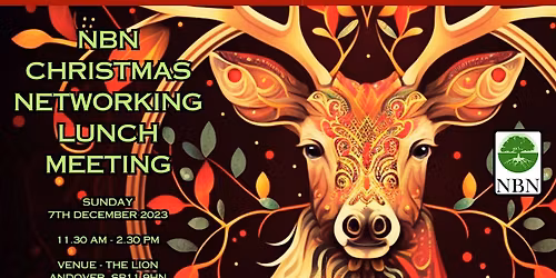 NBN Christmas Networking Lunch Meeting 07\/12\/25, 11.30 - 2.30 pm, Andover.