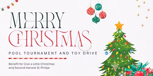 Christmas Pool Tournament and Toy Drive