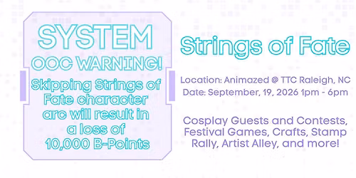 Strings of Fate: A Danmei and Baihe Event