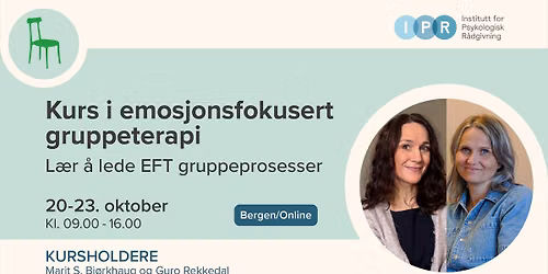 Kurs i emosjonsfokusert gruppeterapi