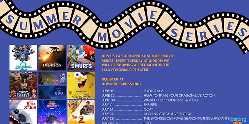 Summer Movie Series- FREE