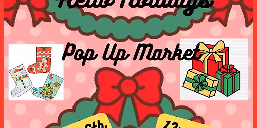 Happy Holidays Pop Up Market