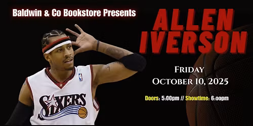 Allen Iverson Author Talk and Book Signing