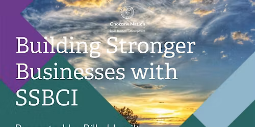Building Stronger Businesses with SSBCI