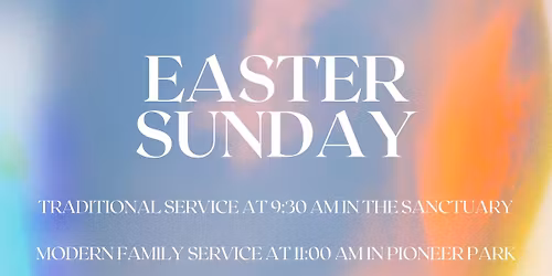 Easter Sunday at First Dunedin