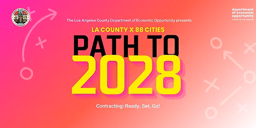 Path to 2028 LA County X City of Westside Cities