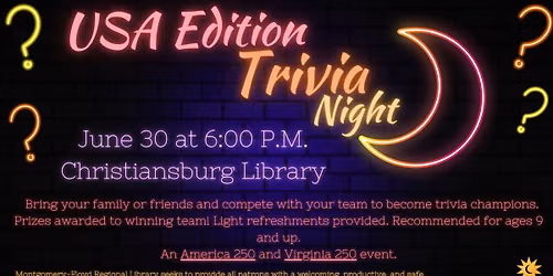 Trivia Night: USA Edition