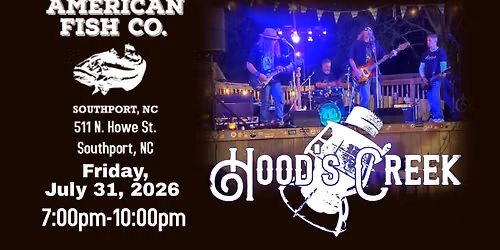 Hood's Creek, American Fish, Southport, NC