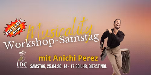 Anichi Perez Musicality Workshop-Samstag