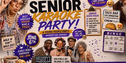 Senior Karaoke Day Party