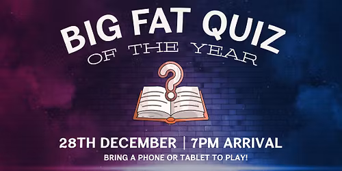 Big Fat Quiz Of The Year