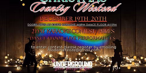 Christmas Country Weekend