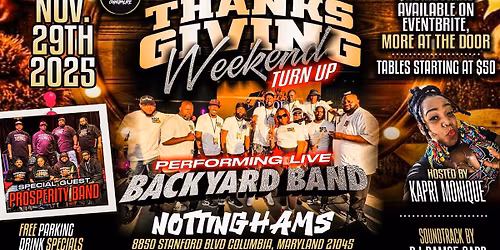 THANKSGIVING WEEKEND TURN UP - BYB STYLE