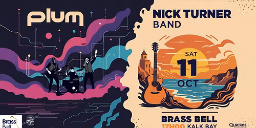 PLUM and Nick Turner LIVE at BRASS BELL