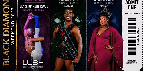 Mr and Miss Black Diamond  2027 Pageant 3-day Pass-PRESALE FOR 30 DAYS