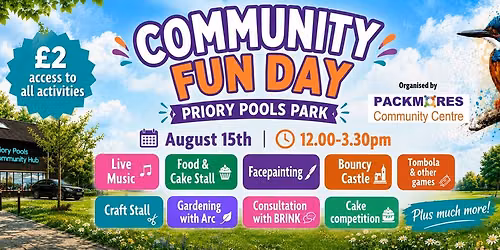 Community fun day with Packmores Community Centre