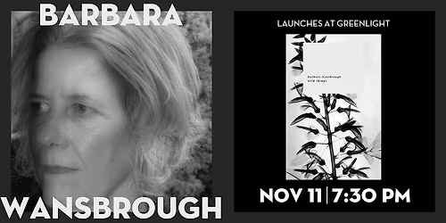 Book Event: Barbara Wansbrough with Paul Holdengr\u00e4ber