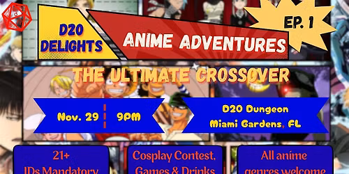 D20 Delights Presents: Anime Adventures