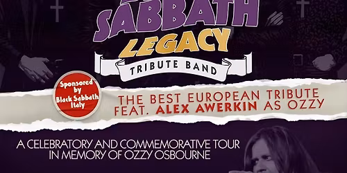 Sabbath Lives - Black Sabbath & Ozzy Osbourne Tribute