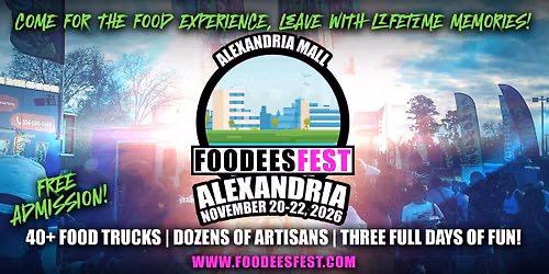 FOODEES FEST IS COMING TO ALEXANDRIA, LOUISIANA 