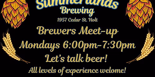 Brewer's Meet-up at Summerlands Brewing Company