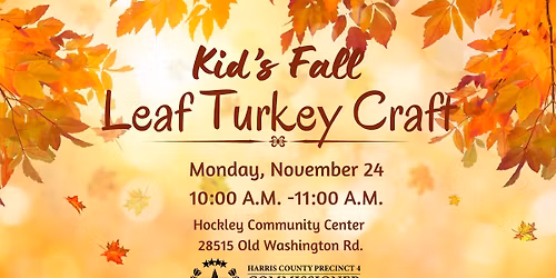 Kid's Fall Leaf Turkey Craft