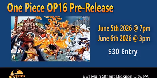 One Piece OP-16 Pre-Release