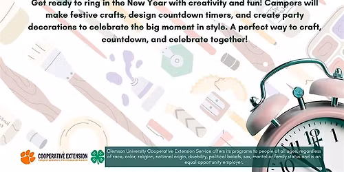 Laurens County Countdown Crafts 4-H Day Camp 2025