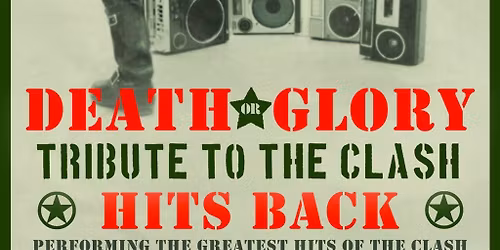 DEATH OR GLORY (Clash Tribute) - Warrington Irish Club - 19\/9\/26