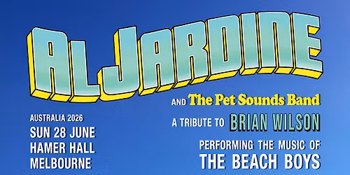 AL JARDINE | PERFORMING THE HITS OF THE BEACH BOYS | 28 JUNE | HAMER HALL, MELBOURNE