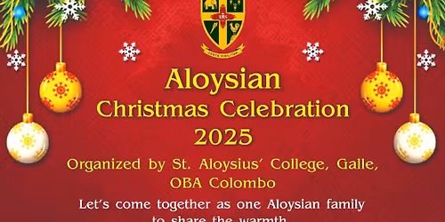 Aloysian Christmas Celebration 2025!