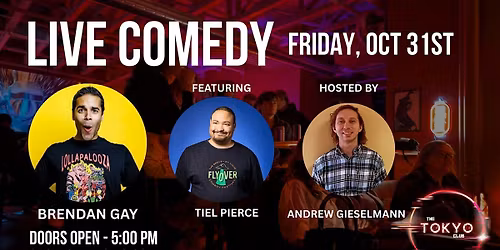 Friday Night Comedy at The Tokyo Club